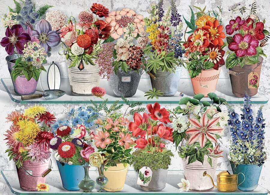 Cobble Hill - Beaucoup Bouquet - 1000 Piece Jigsaw Puzzle