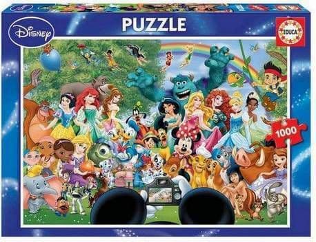 Educa - World of Disney - 1000 Piece Jigsaw Puzzle