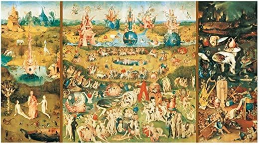 Eurographics - Hieronymus Bosch - The Garden of Earthly Delights - 1000 Piece Jigsaw Puzzle