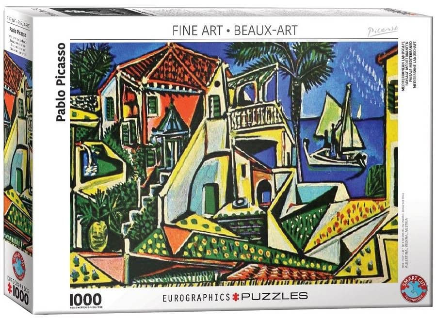 Eurographics - Picasso Mediterranean Landscape - 1000 Piece Jigsaw Puzzle