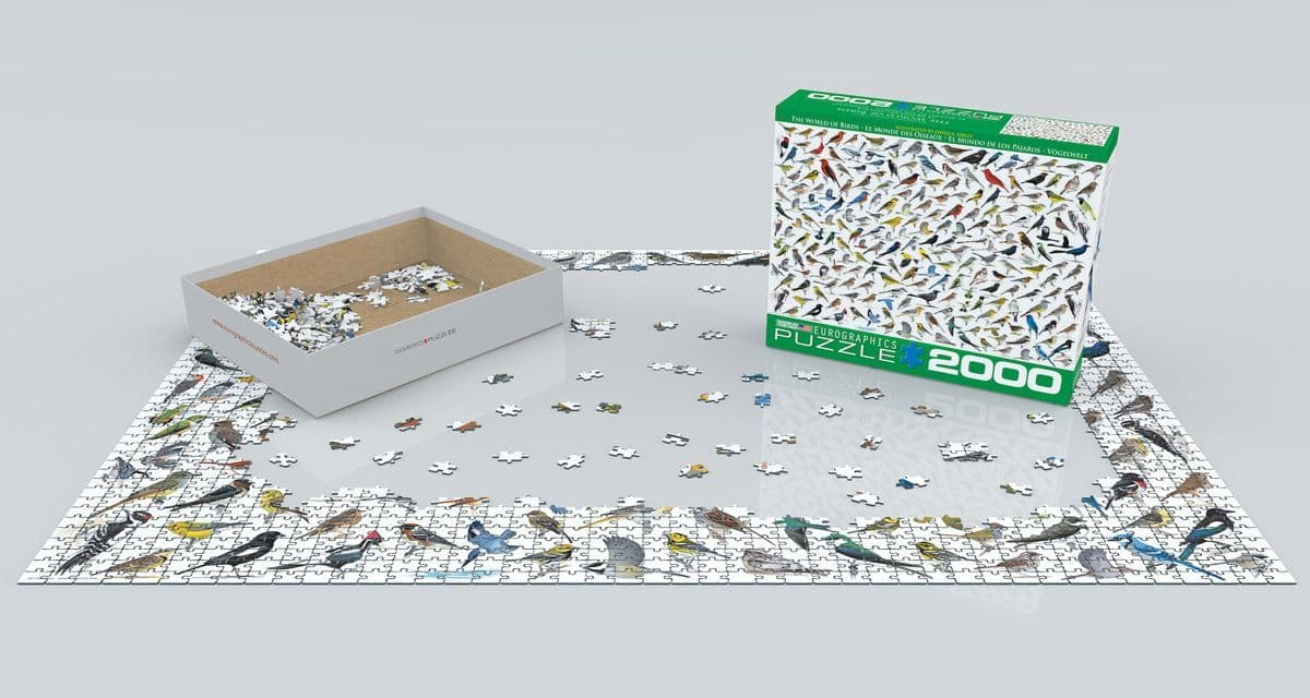 Eurographics - World of Birds - 2000 Piece Jigsaw Puzzle