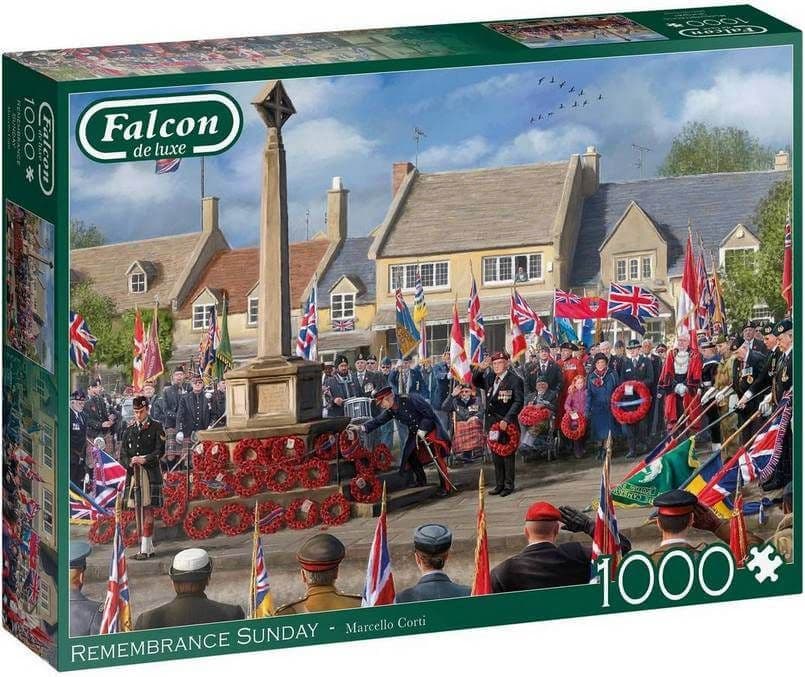 Falcon de Luxe - Remembrance Sunday - 1000 Piece Jigsaw Puzzle