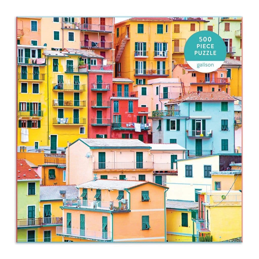 Galison - Ciao from Cinque Terre - 500 Piece Jigsaw Puzzle