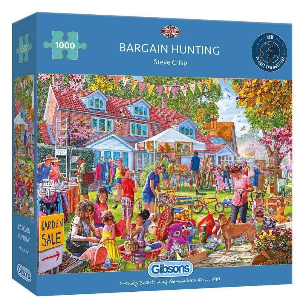 Gibsons - Bargain Hunting  - 1000 Piece Jigsaw Puzzle