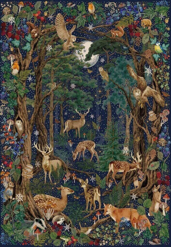 Gibsons - Into The Forest - 1000 Piece Jigsaw Puzzle