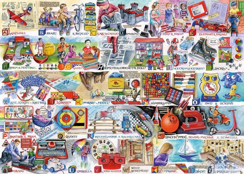 Gibsons - Space Hoppers & Scooters - 1000 Piece Jigsaw Puzzle - Yorkshire  Jigsaw Store – The Yorkshire Jigsaw Store