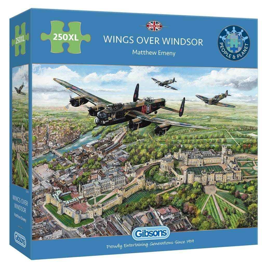 Gibsons - Wings Over Windsor - 250XL Piece Jigsaw Puzzle