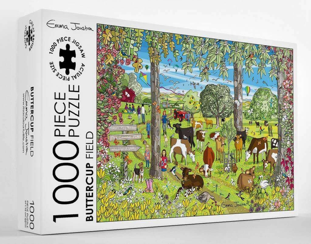 Emma Joustra - Buttercup Field - 1000 Piece Jigsaw Puzzle
