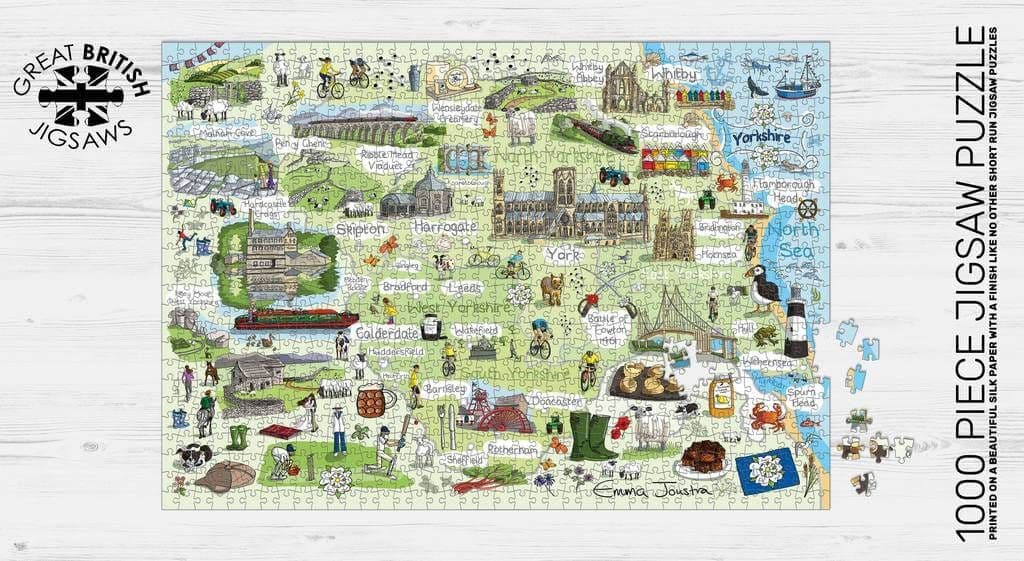 Emma Joustra - Yorkshire - 1000 Piece Jigsaw Puzzle