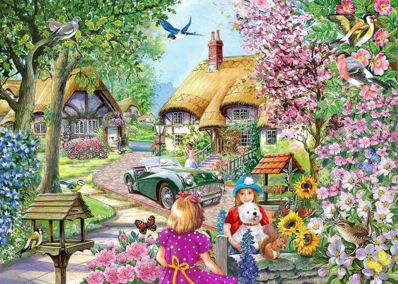 House of Puzzles - Best Friends - 500XL Piece Jigsaw Puzzle
