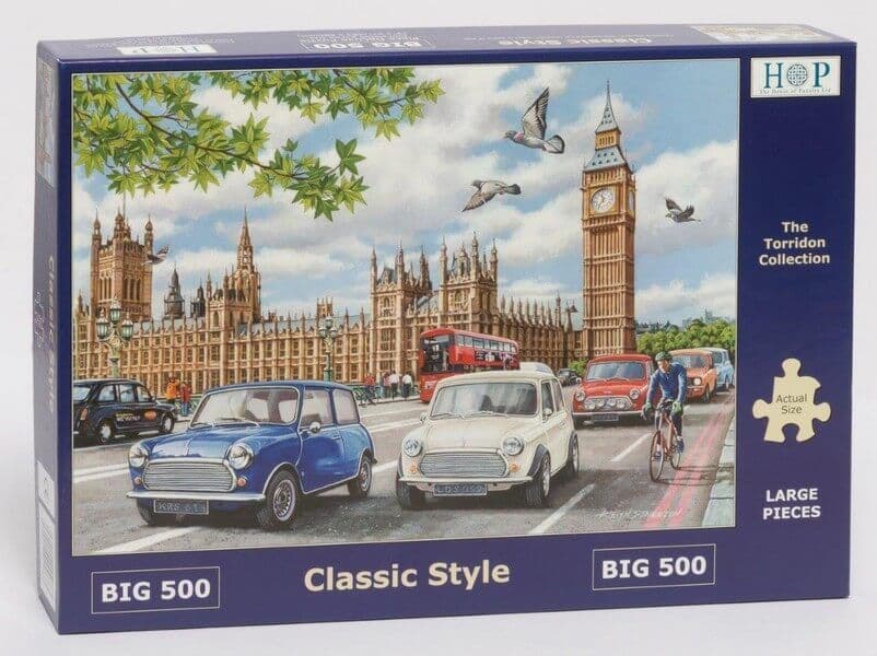 House of Puzzles - Classic Style - 500XL Piece Jigsaw Puzzle