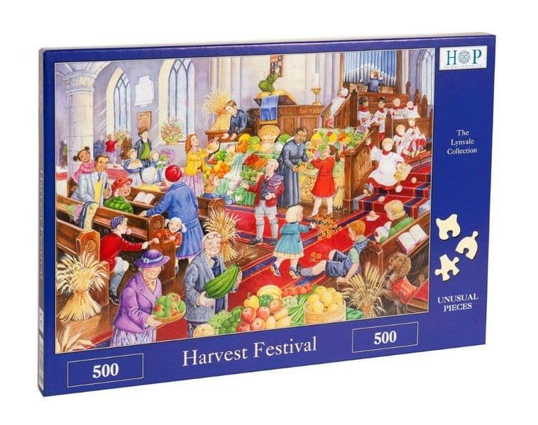 House of Puzzles - Harvest Festival - 500 Piece Jigsaw Puzzle