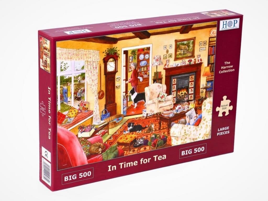 House of Puzzles - In Time for Tea - 500XL Piece Jigsaw Puzzle
