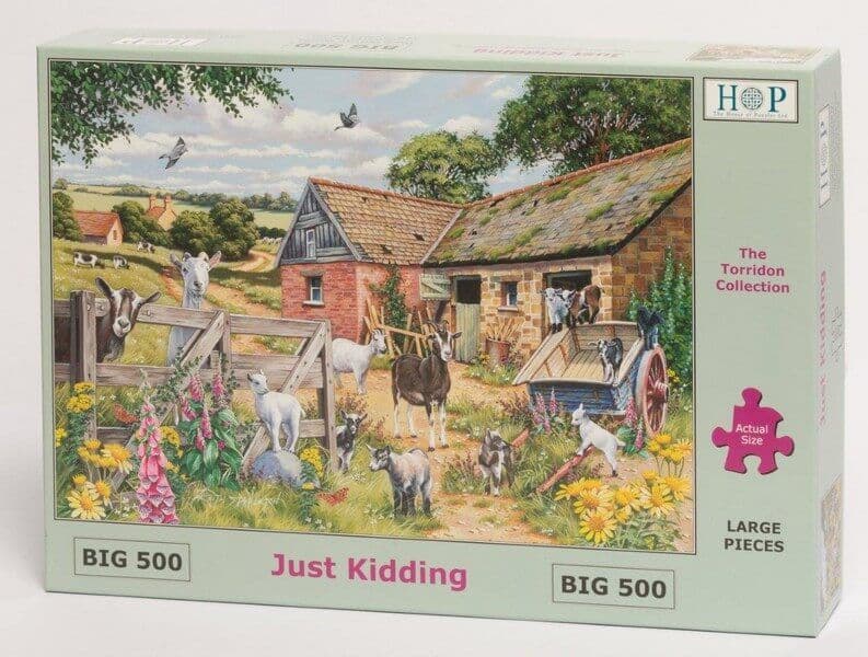 House of Puzzles - Just Kidding - 500XL Piece Jigsaw Puzzle