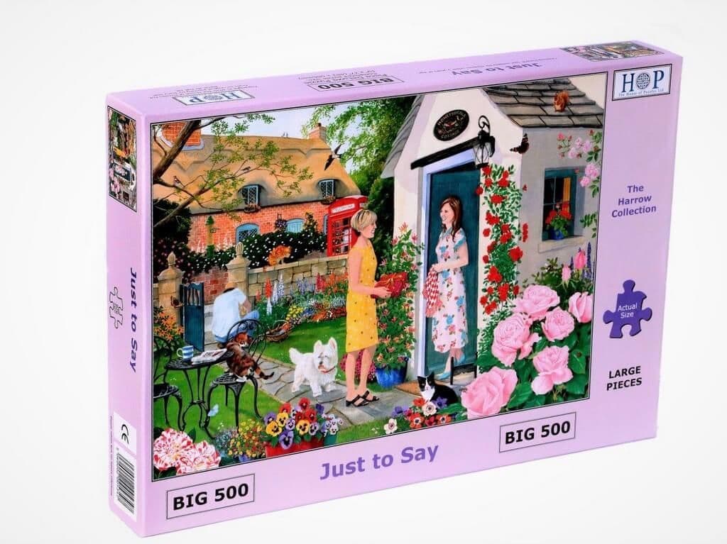 House of Puzzles - Just to Say - 500XL Piece Jigsaw Puzzle