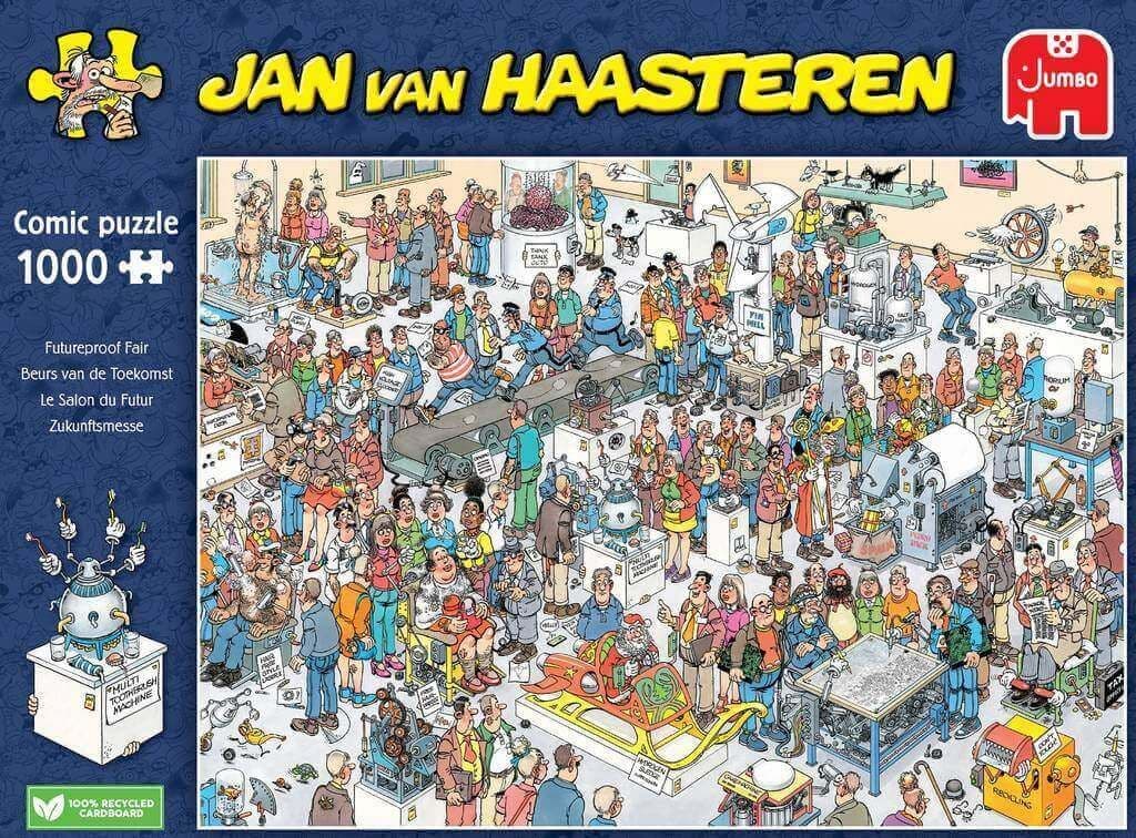 Jan van Haasteren - Futureproof Fair - 1000 Piece Jigsaw Puzzle