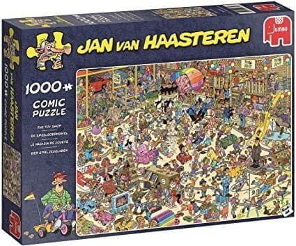 Jan van Haasteren - The Toyshop - 1000 Piece Jigsaw Puzzle