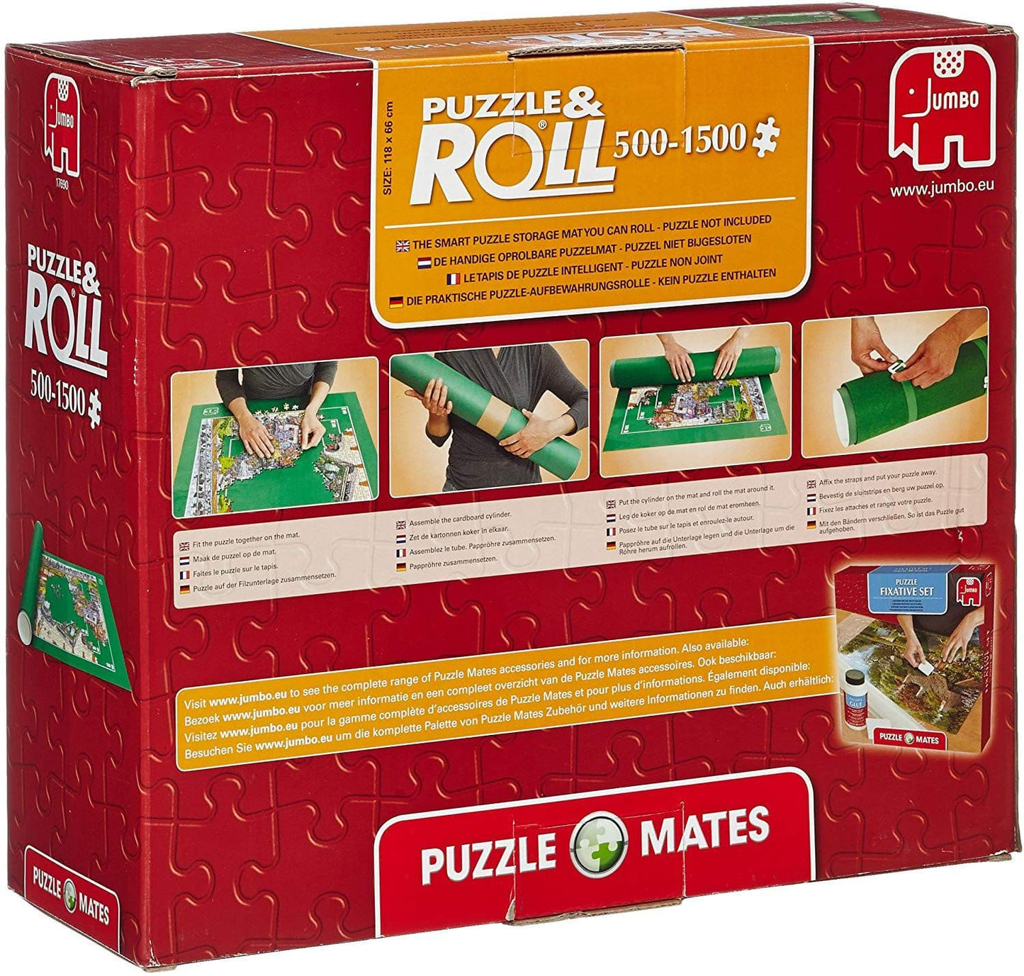 Jumbo - Puzzle Mates Puzzle & Roll 1500