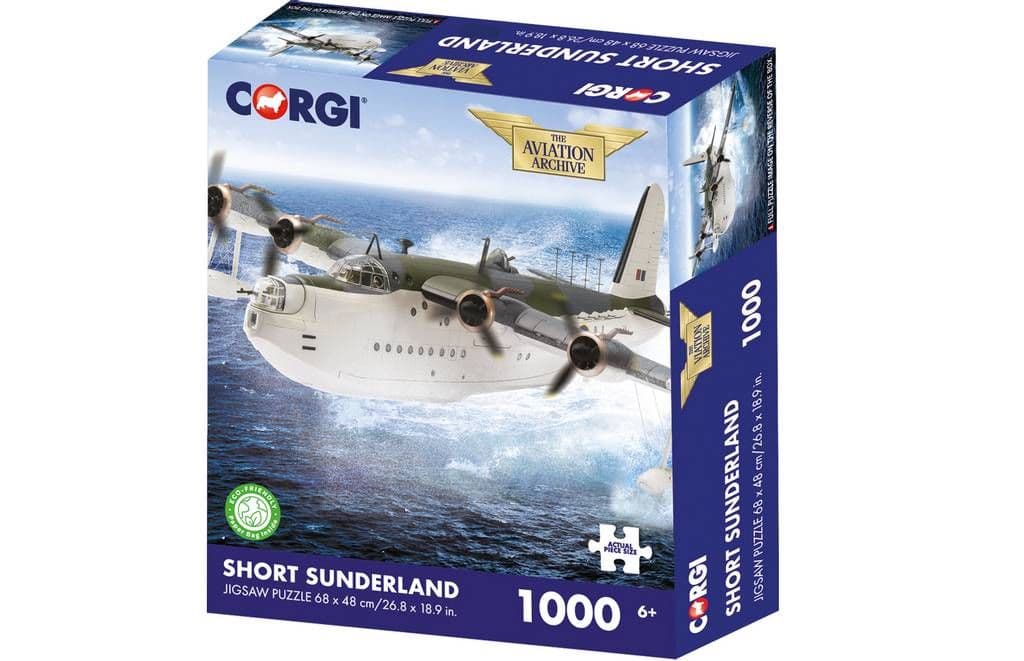 Kidicraft - Short Sunderland - 1000 Piece Jigsaw Puzzle