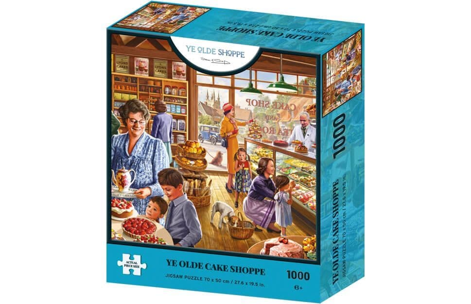 Kidicraft - Ye Olde Cake Shoppe - 1000 Piece Jigsaw Puzzle