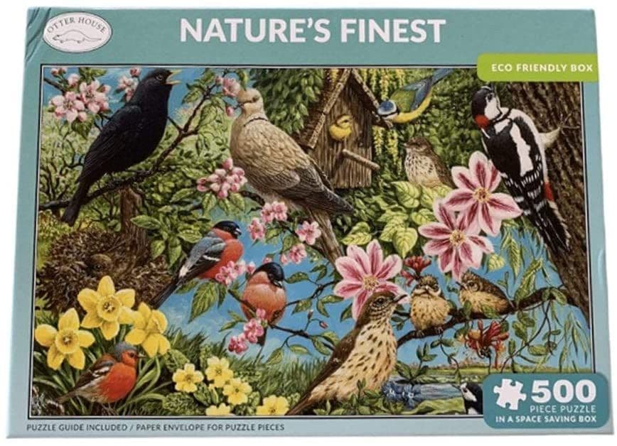 Otter House - Natures Finest - 500 Piece Jigsaw Puzzle