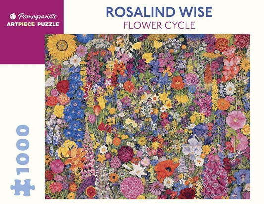 Pomegranate - Rosalind Wise - Flower Cycle - 1000 Piece Jigsaw Puzzle