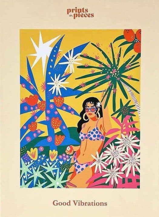 Prints in Pieces Good Vibrations, 500-piece jigsaw puzzle