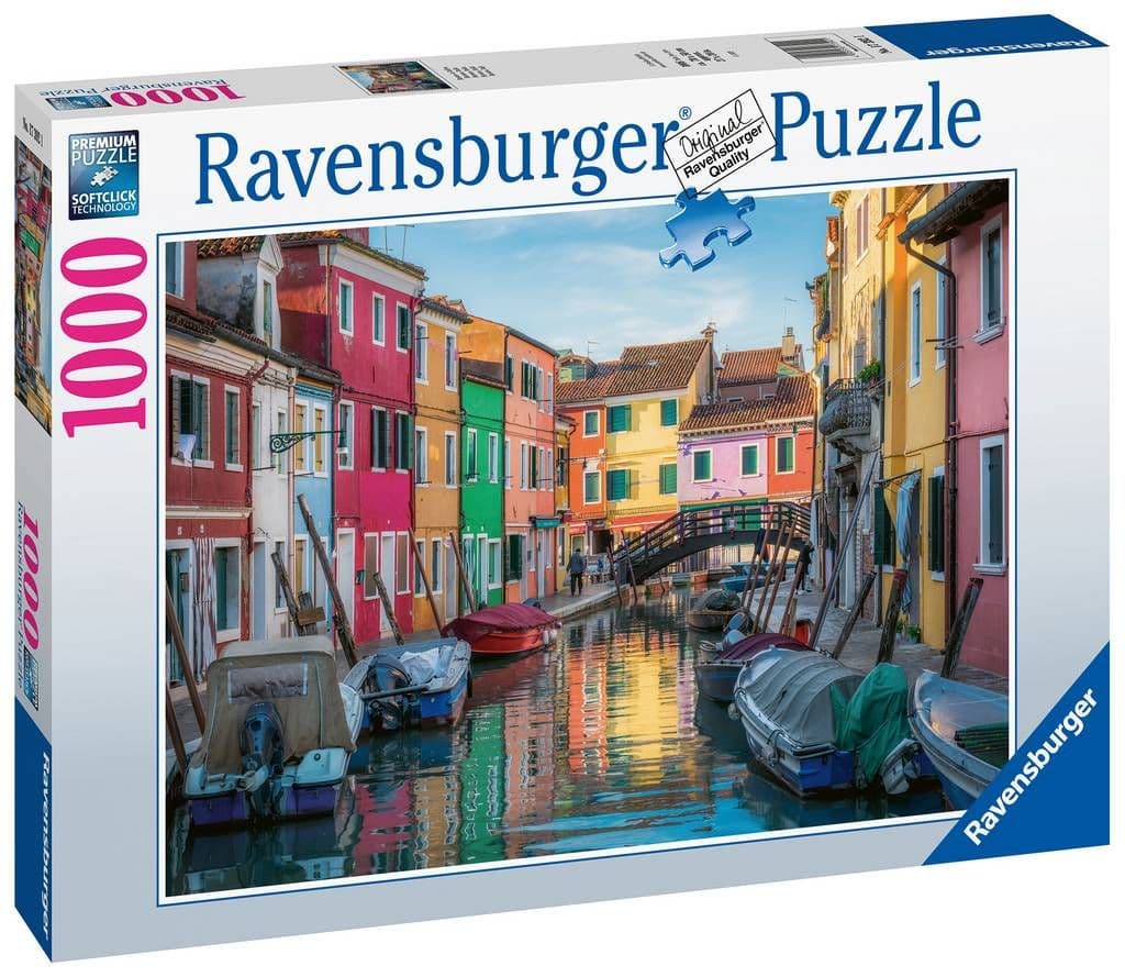 Ravensburger - Burano - Italy - 1000 Piece Jigsaw Puzzle