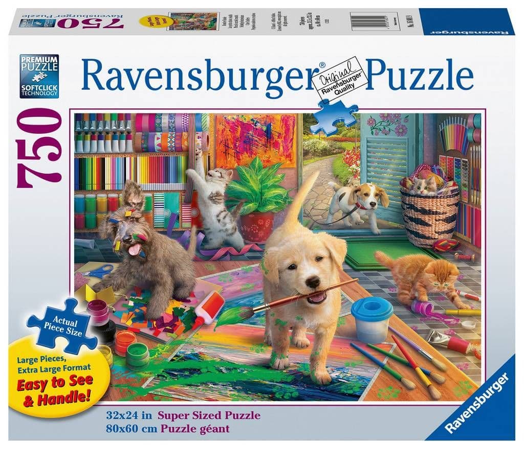 Ravensburger - Cute Crafters - 750XL Piece Jigsaw Puzzle