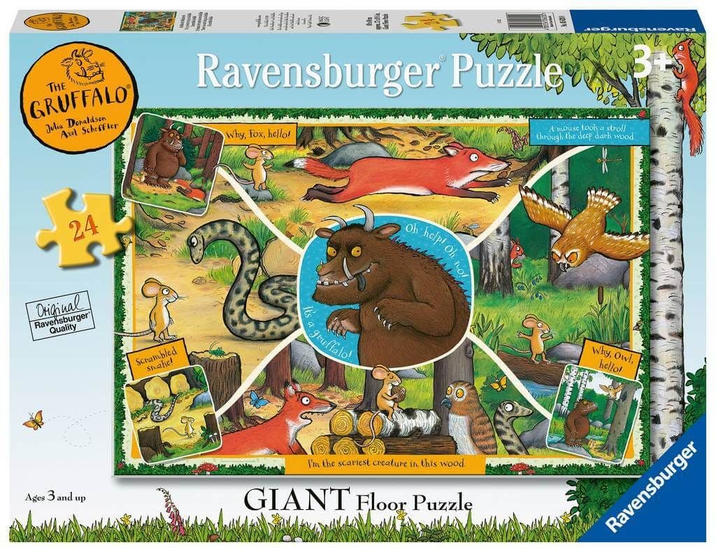 Ravensburger puzzle animals of the world giant floor deals puzzle