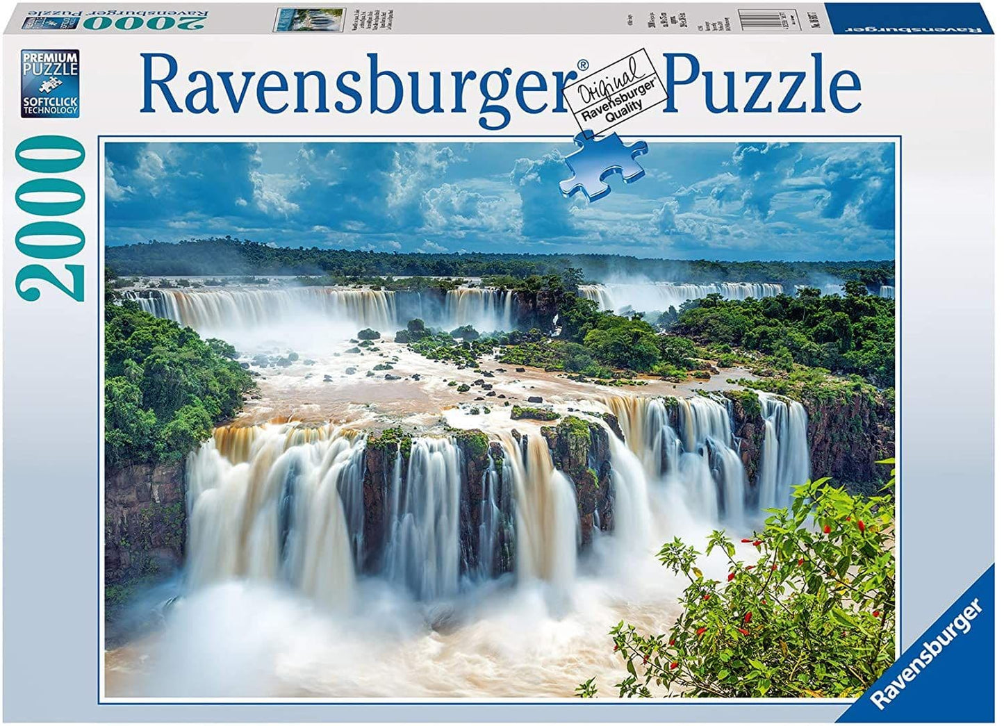 Ravensburger - Iguazu Waterfalls - Brazil - 2000 Piece Jigsaw Puzzle