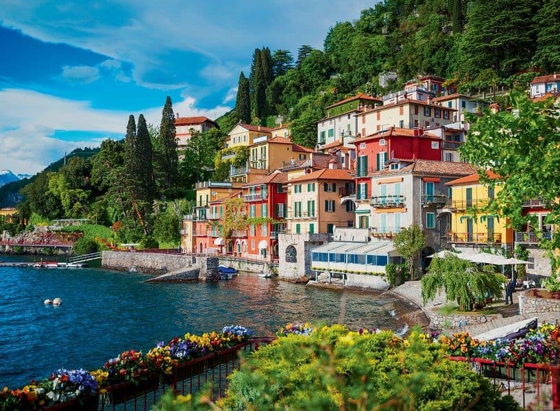 Ravensburger Lake Como, Italy, 500-piece jigsaw puzzle
