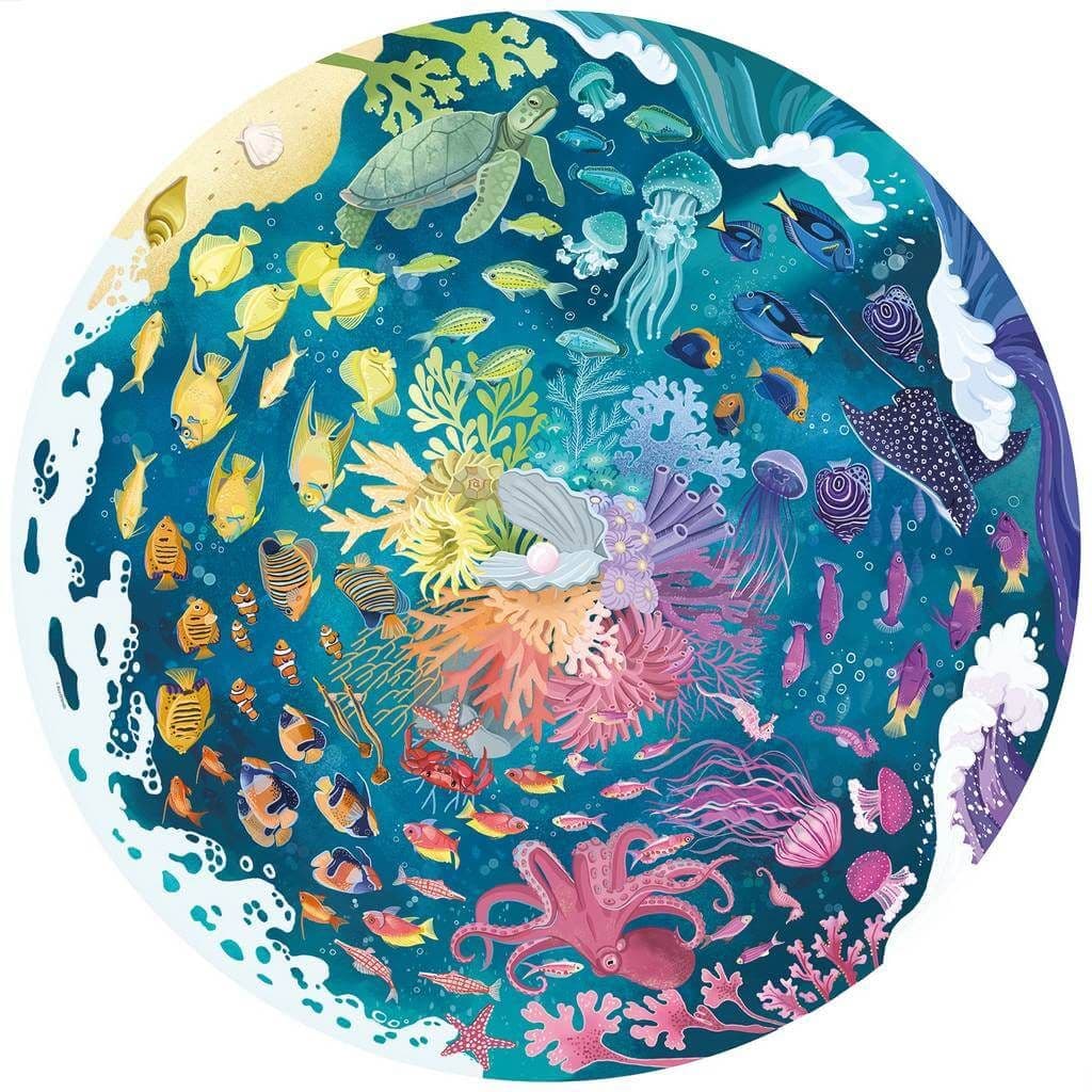 Ravensburger Oceans Circular, 500-piece jigsaw puzzle