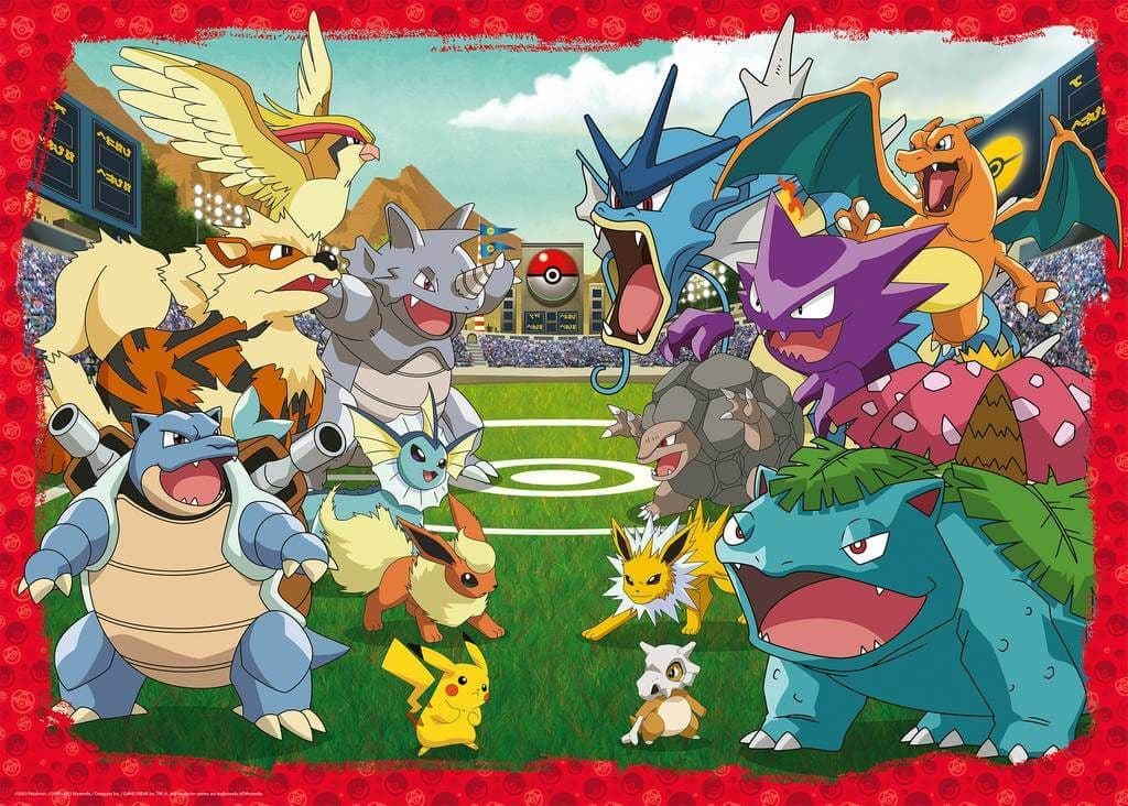  Ravensburger Pokémon 1000 Piece Challenge Jigsaw Puzzle for  Adults and Kids Age 12 Years Up : RAVENSBURGER PUZZLE: Toys & Games