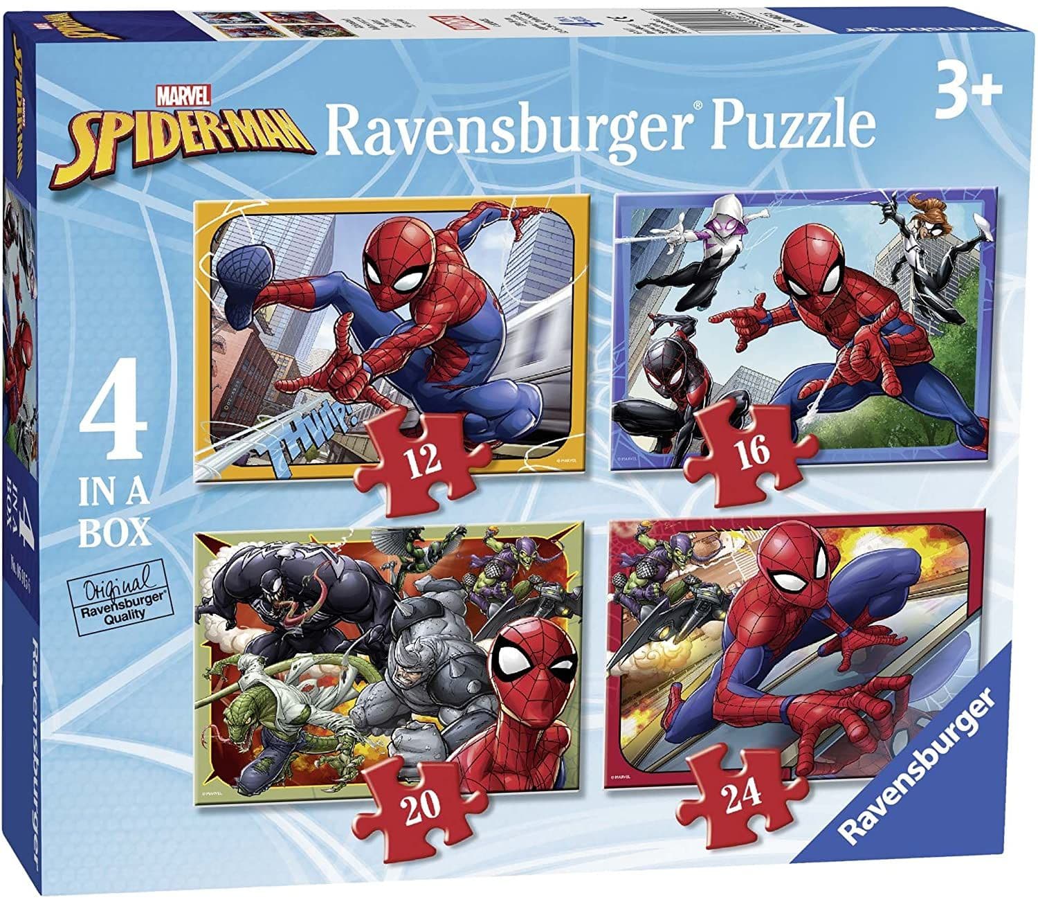 Ravensburger Spiderman in a Box Jigsaw Puzzle The Yorkshire