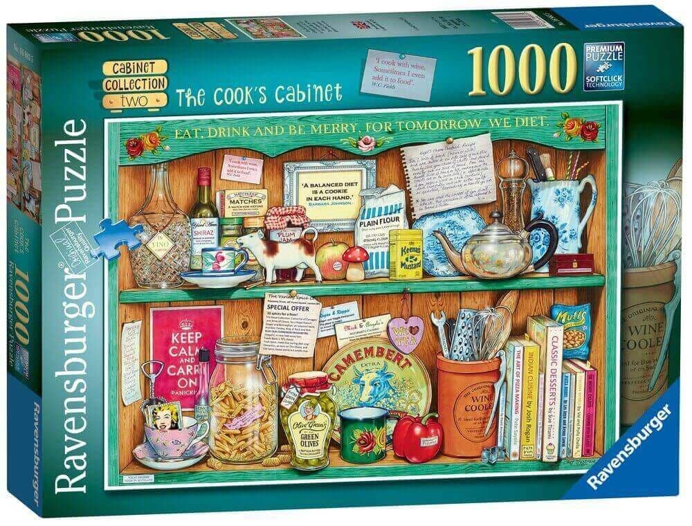 Ravensburger - The Cabinet Collection - Cook's Cabinet - 1000 Piece Jigsaw Puzzle