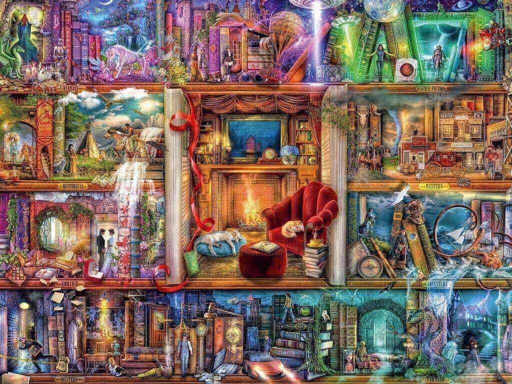 Ravensburger The Grand Library, 1,500-piece jigsaw puzzle