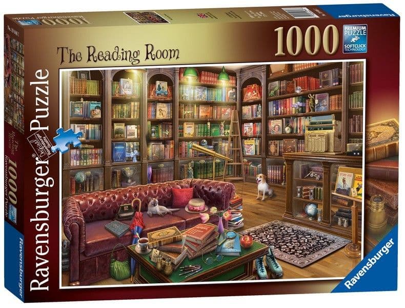 Ravensburger - The Reading Room - 1000 Piece Jigsaw Puzzle