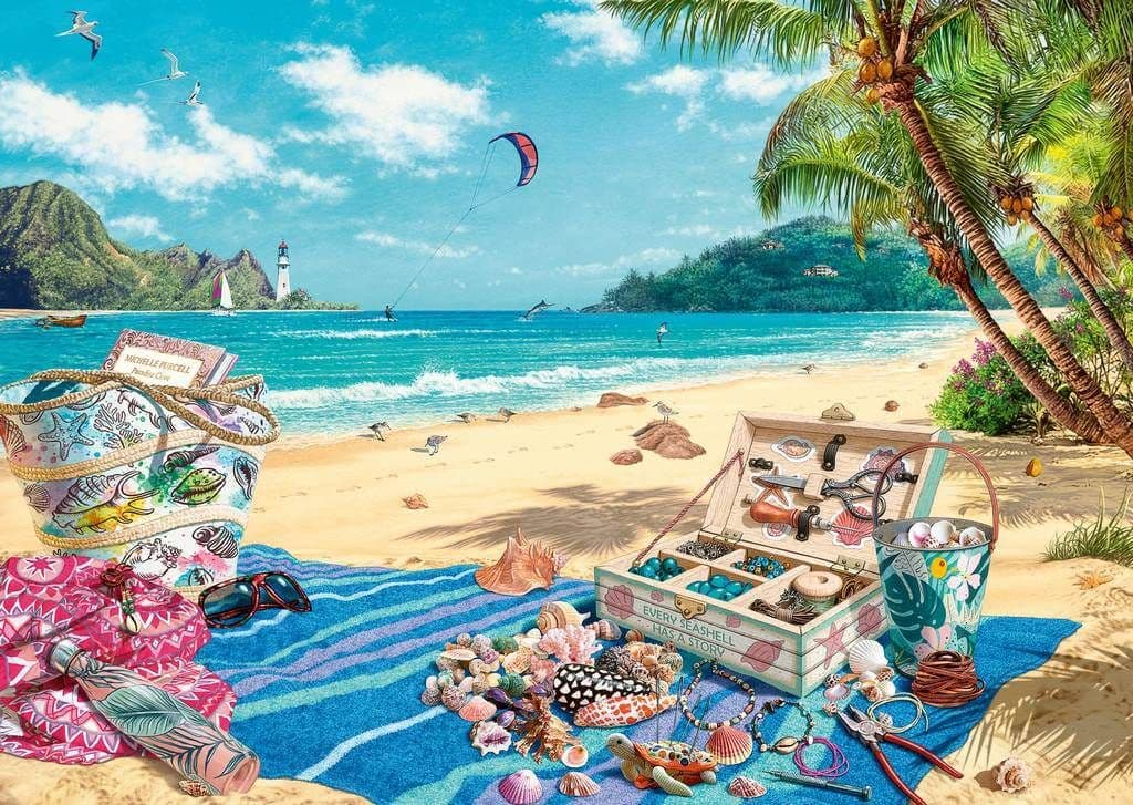 Ravensburger The Shell Collector, 1000-piece jigsaw puzzle