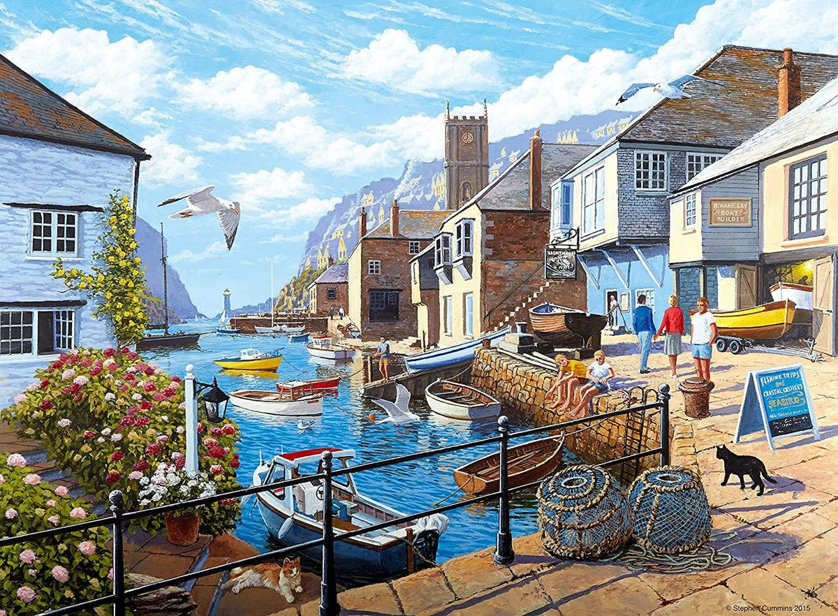 Ravensburger Tranquil Harbour, 500-piece jigsaw puzzle