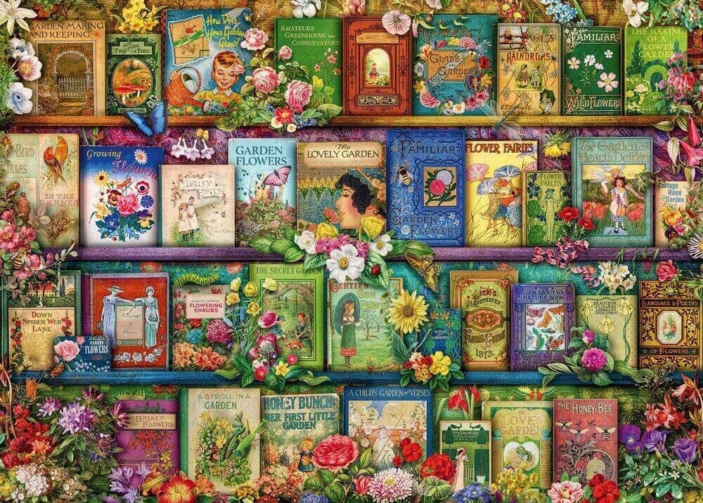 Ravensburger Vintage Summer Garden, 1000-piece jigsaw puzzle