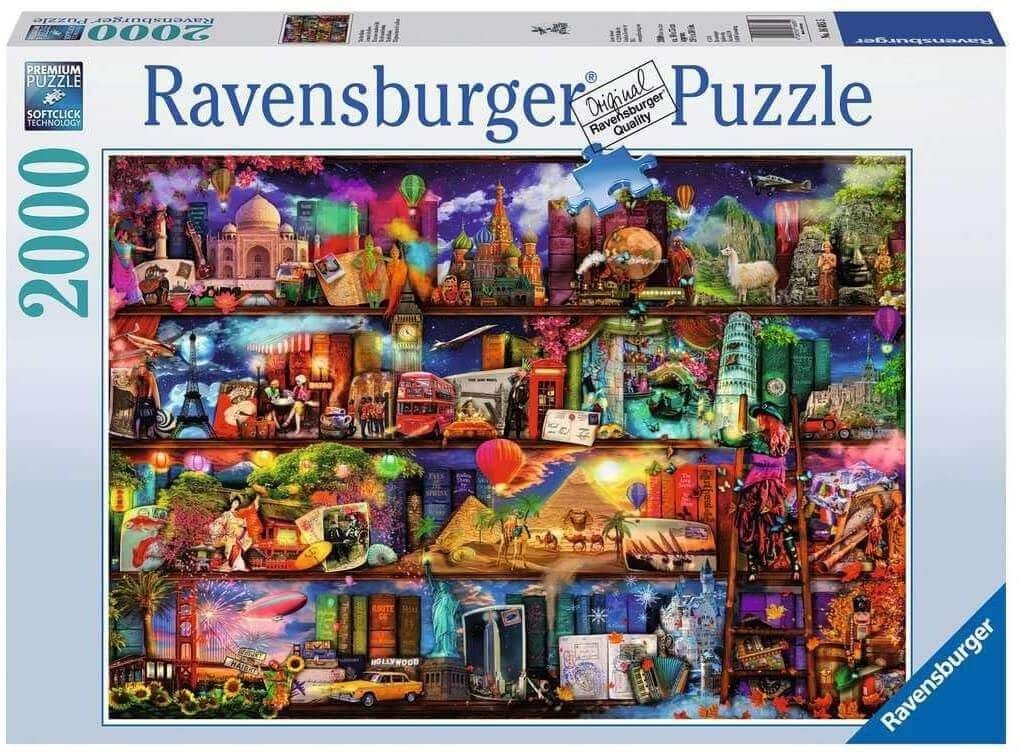 Ravensburger - World of Books - 2000 Piece Jigsaw Puzzle