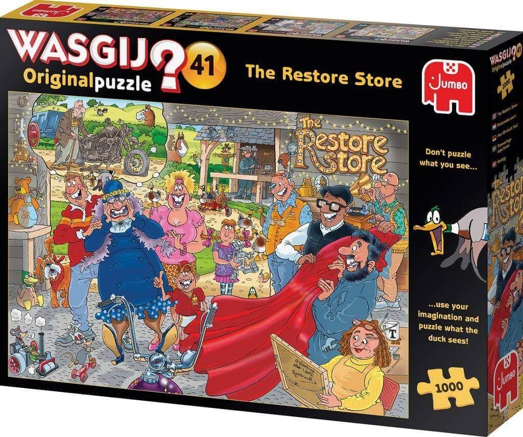Wasgij Original 41 The Restore Store - 1000 Piece Jigsaw Puzzle