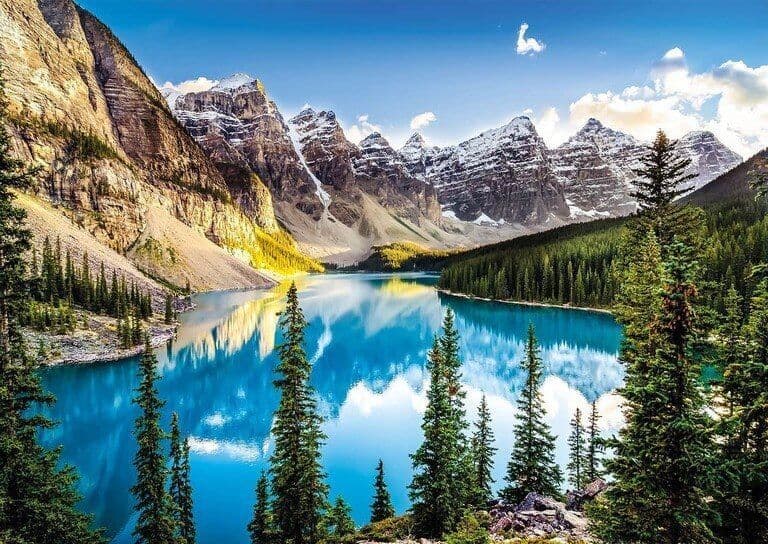 Wentworth Moraine Lake, 40-piece jigsaw puzzle