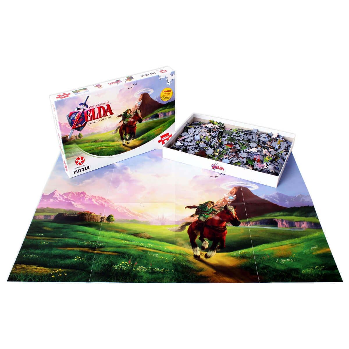 Winning Moves - The Legend of Zelda Ocarina of Time - 1000 Piece Jigsaw Puzzle