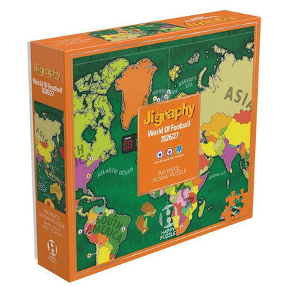 Happy Puzzle - Jigraphy World of Football 2026/27 - 300 Piece Jigsaw Puzzle