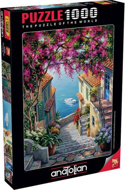 Anatolian - Stairs To The Sea - 1000 Piece Jigsaw Puzzle