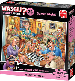 Wasgij - Destiny 25 Games Night! - 1000 Piece Jigsaw Puzzle