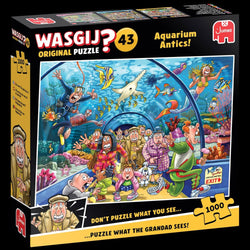 Wasgij - Original 43 Aquarium Antics!  - 1000 Piece Jigsaw Puzzle