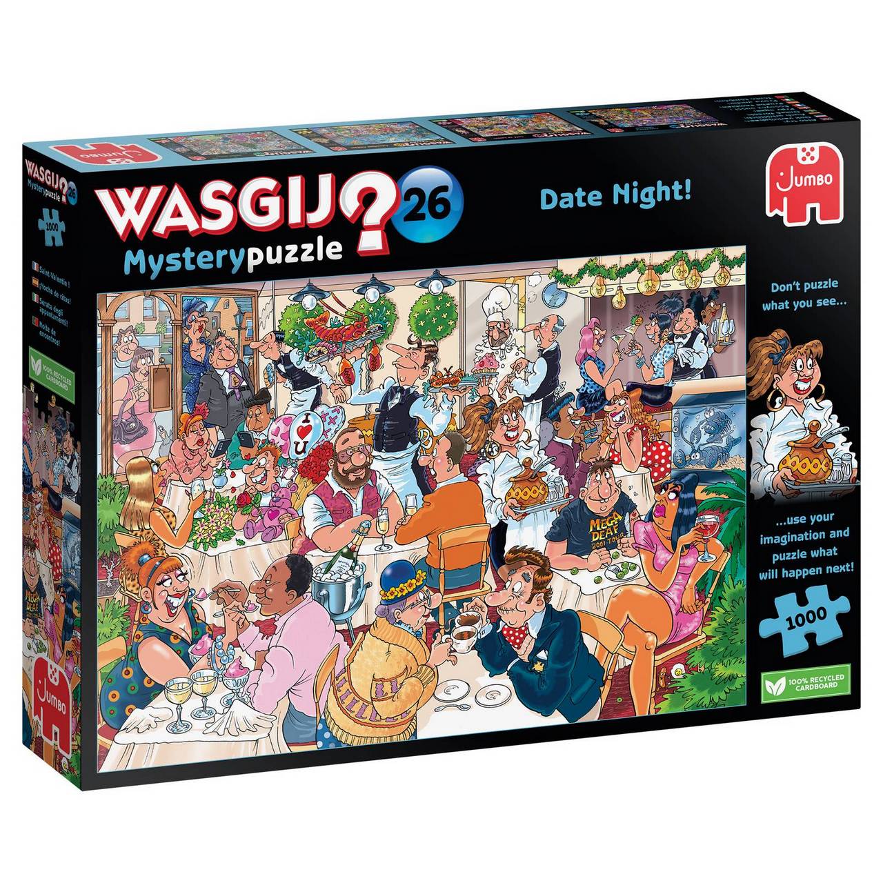 Wasgij - Mystery 26 Date Night! - 1000 Piece Jigsaw Puzzle